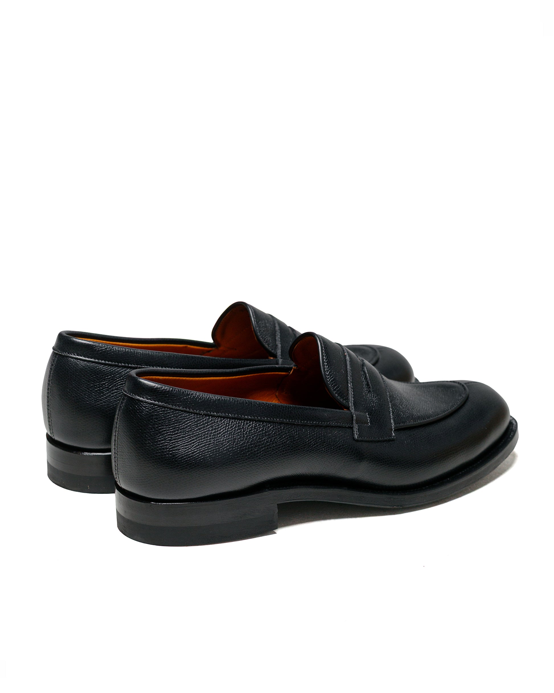 lost & found Viberg Viberg Bristol Loafer Black Alpine Calf