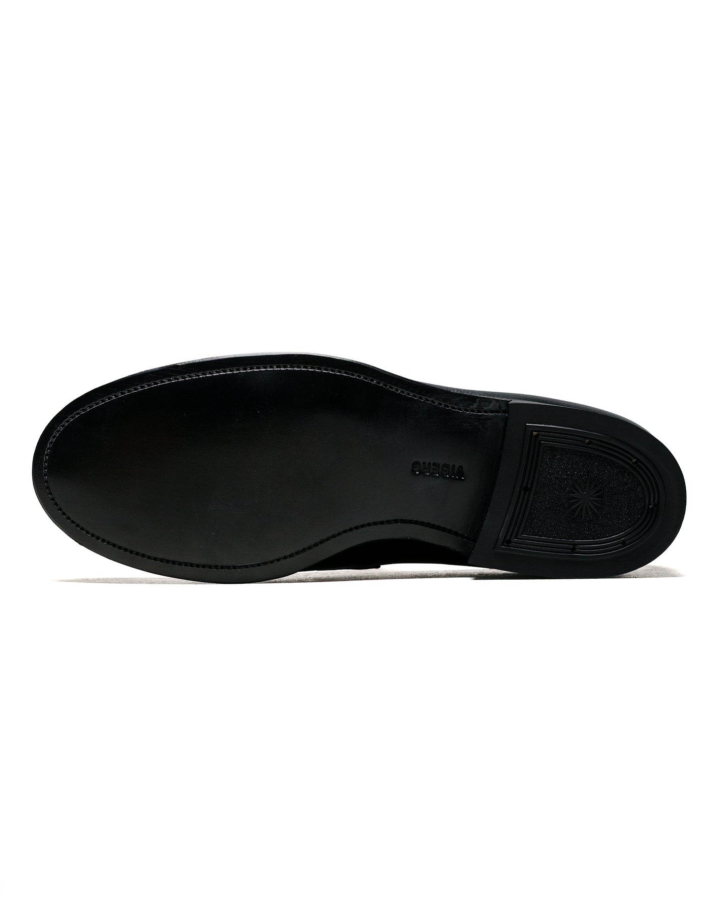 lost & found Viberg Viberg Bristol Loafer Black Alpine Calf