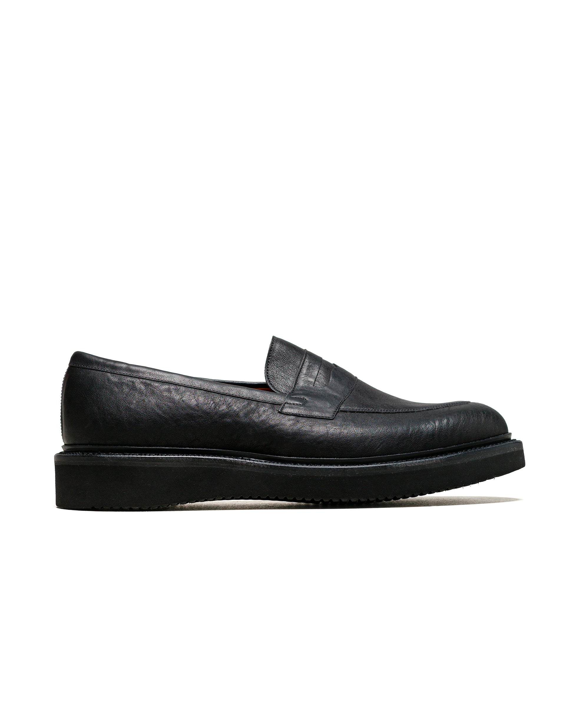 lost & found Viberg Viberg Bristol Loafer Nero Washed Kangaroo