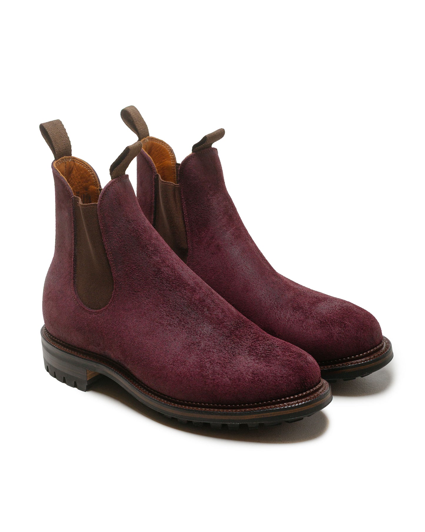 lost & found Viberg Viberg Chelsea 2030 Rare Wine Chamois Roughout