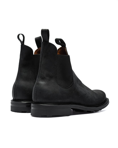 Viberg Chelsea Boot Black Waxy Commander