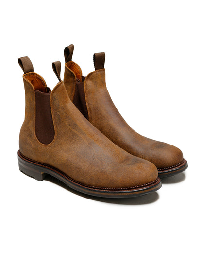 lost & found Viberg Viberg Chelsea Boot Urban Brown Waxy Commander
