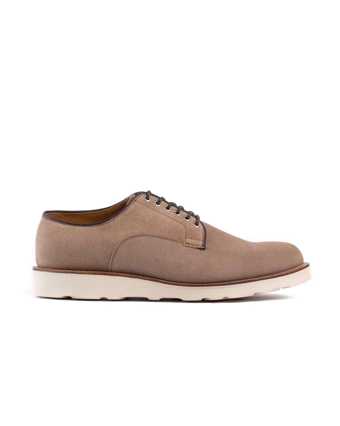 lost & found Viberg Viberg Natural Chromexcel Roughout Derby Shoe
