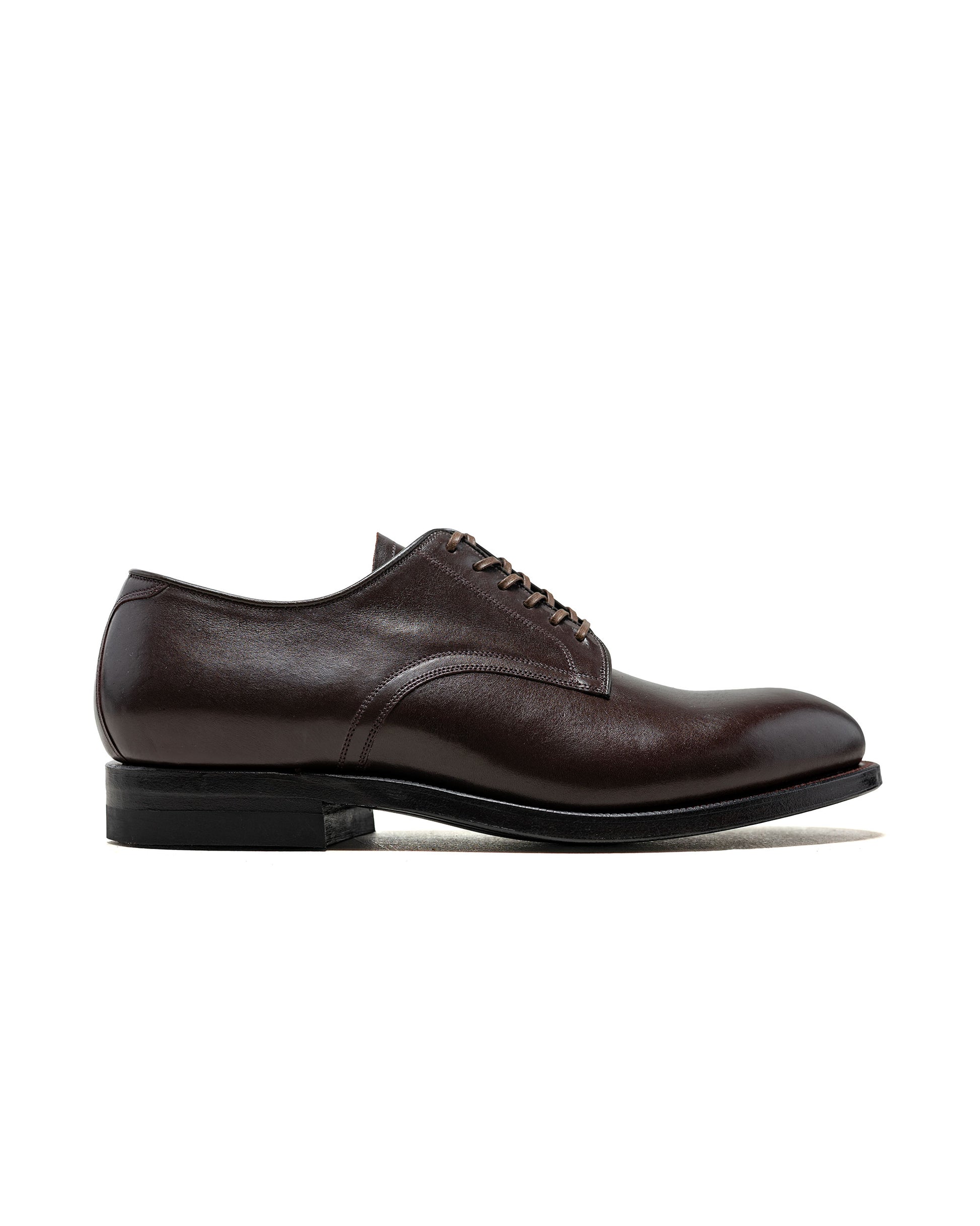 lost & found Viberg Viberg Navvy Cut Shoe Ebony Kangaroo