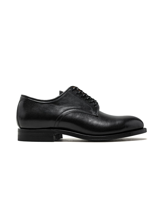 lost & found Viberg Viberg Navvy Cut Shoe Nero Kangaroo