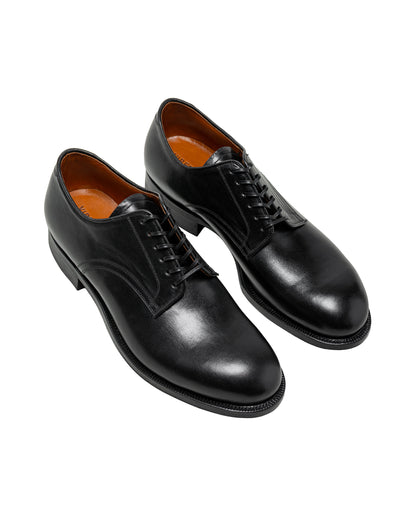 lost & found Viberg Viberg Navvy Cut Shoe Nero Kangaroo