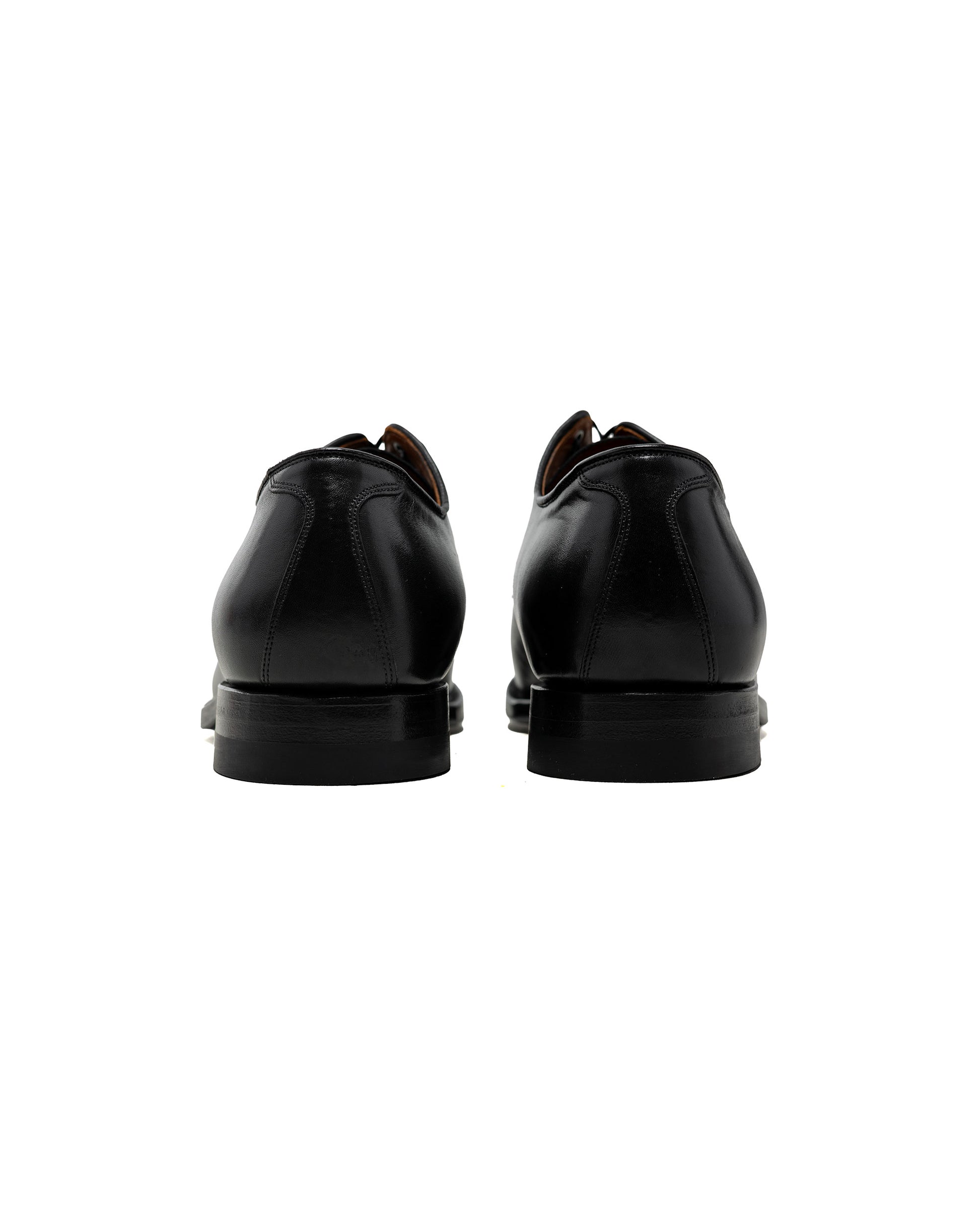 lost & found Viberg Viberg Navvy Cut Shoe Nero Kangaroo