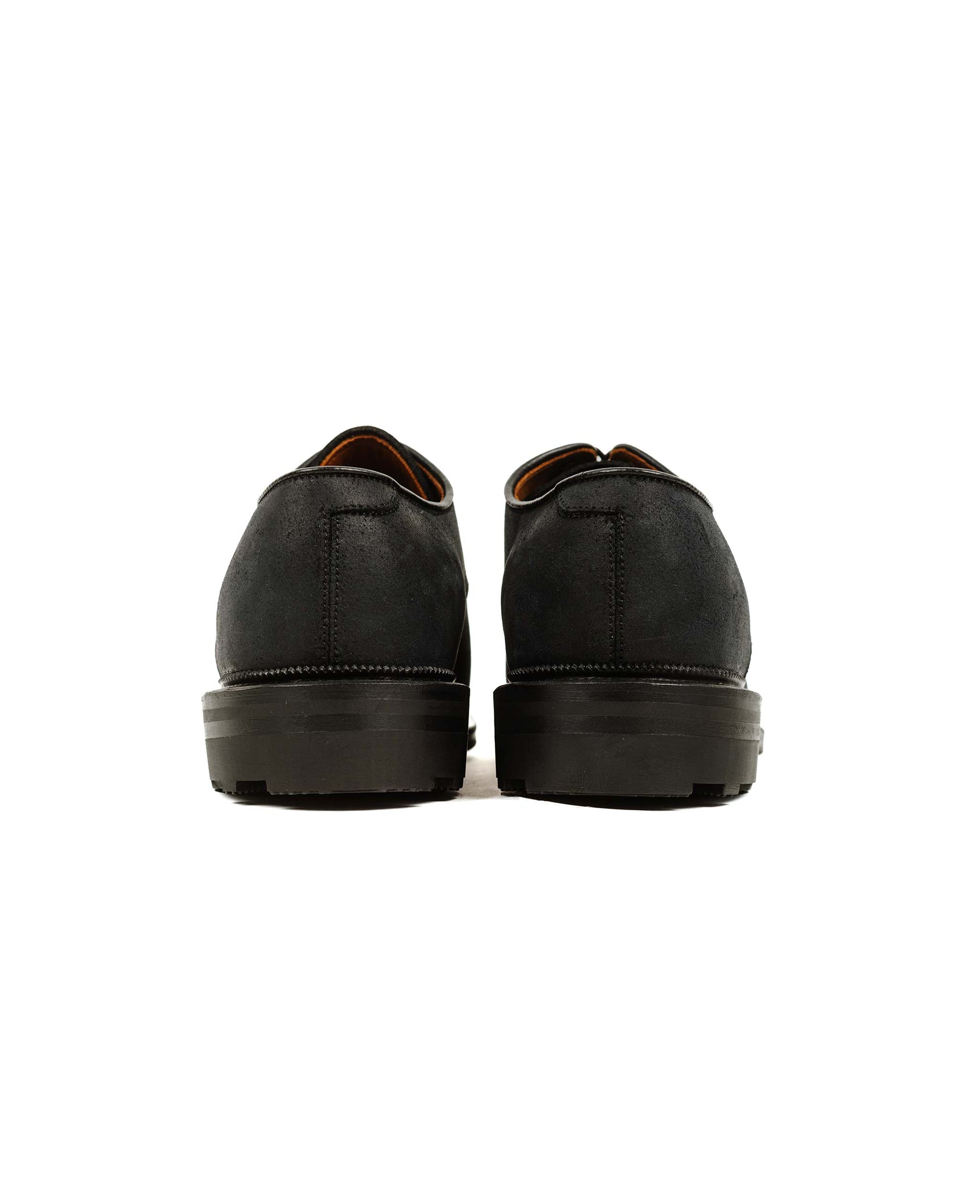 lost & found Viberg Viberg Rockland Blucher Black Waxy Commander