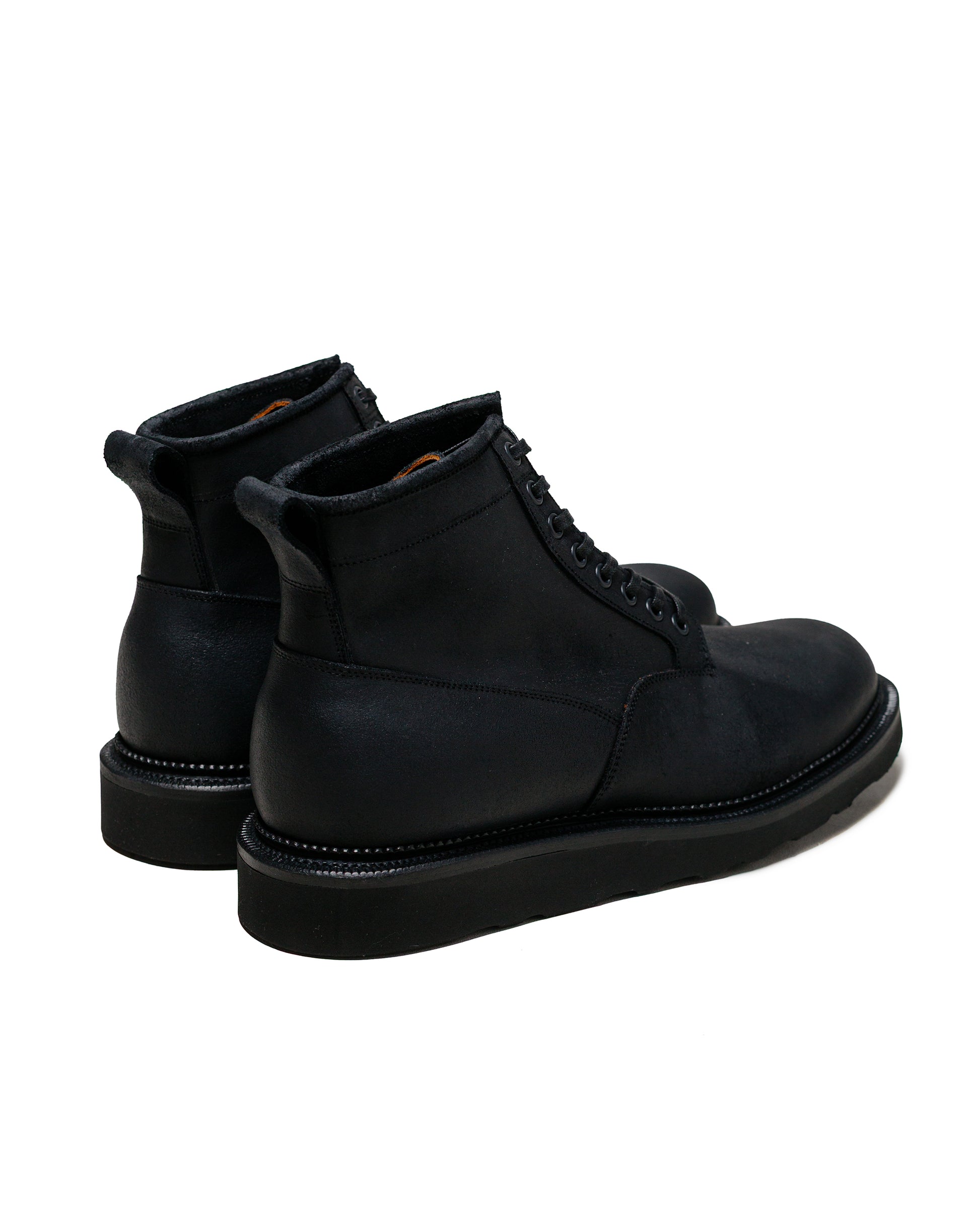 lost & found Viberg Viberg Scout Boot Black Waxy Commander