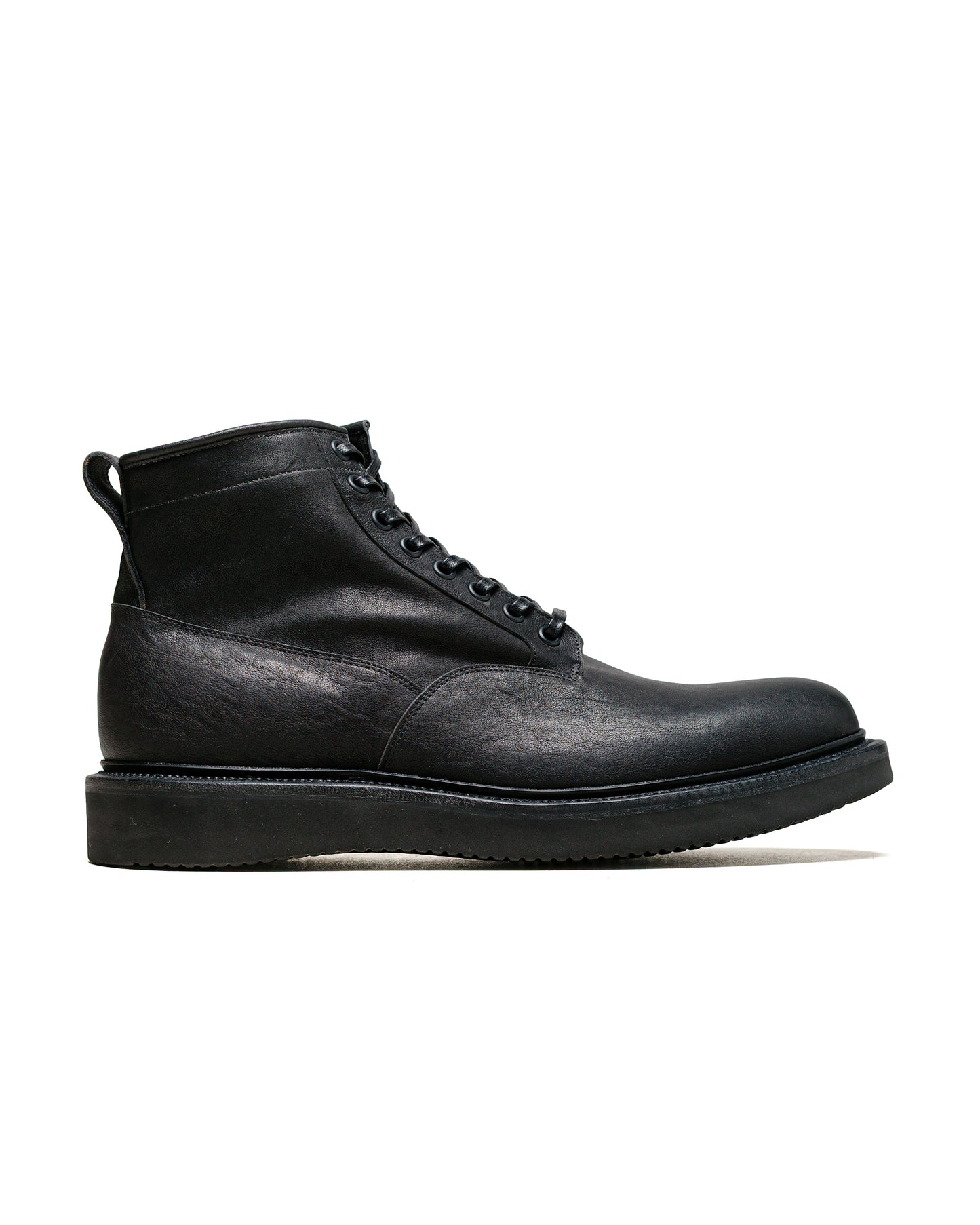 lost & found Viberg Viberg Scout Boot Nero Washed Kangaroo