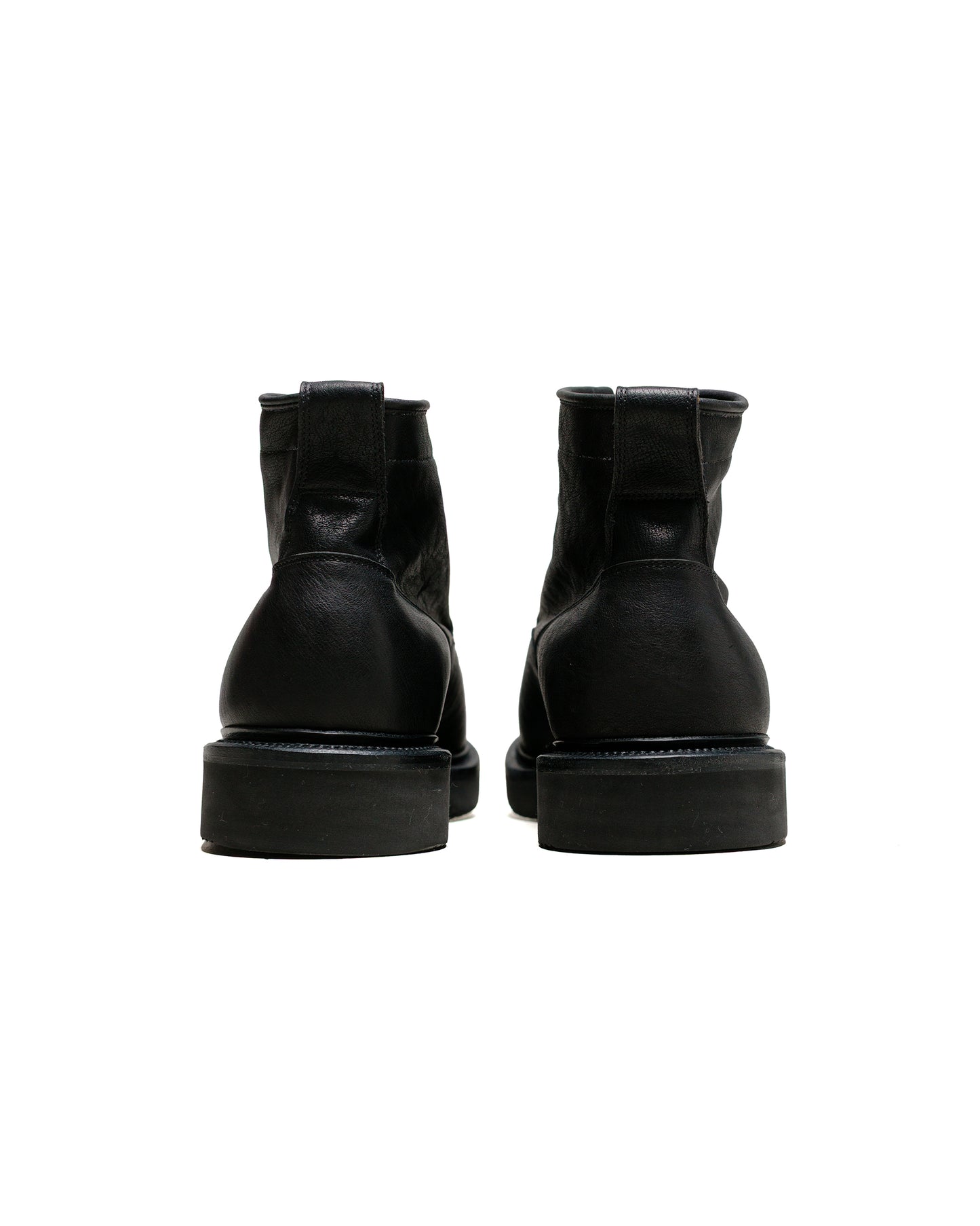 lost & found Viberg Viberg Scout Boot Nero Washed Kangaroo
