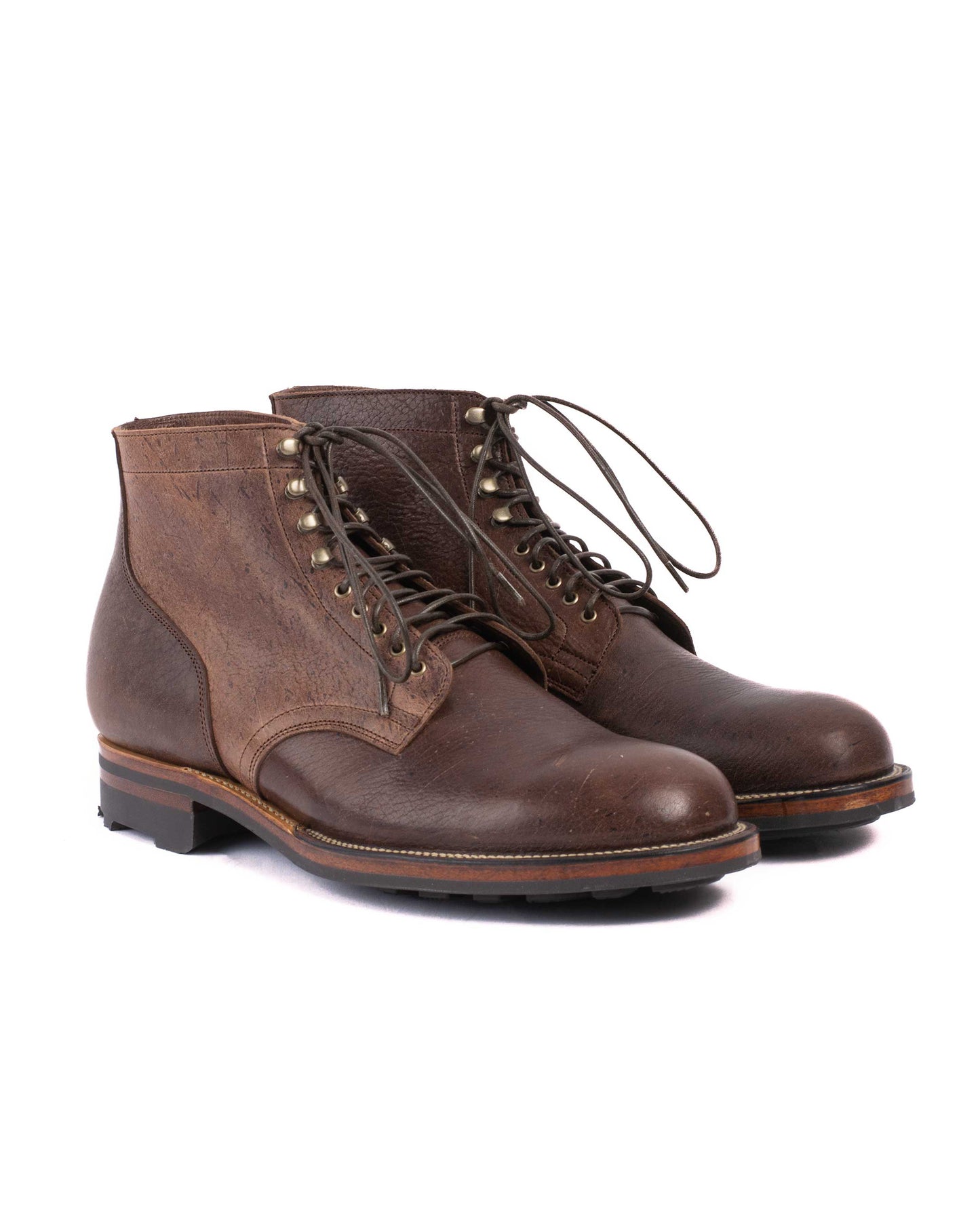 lost & found Viberg Viberg Service Boot 1035 Hummus Veg Veldt