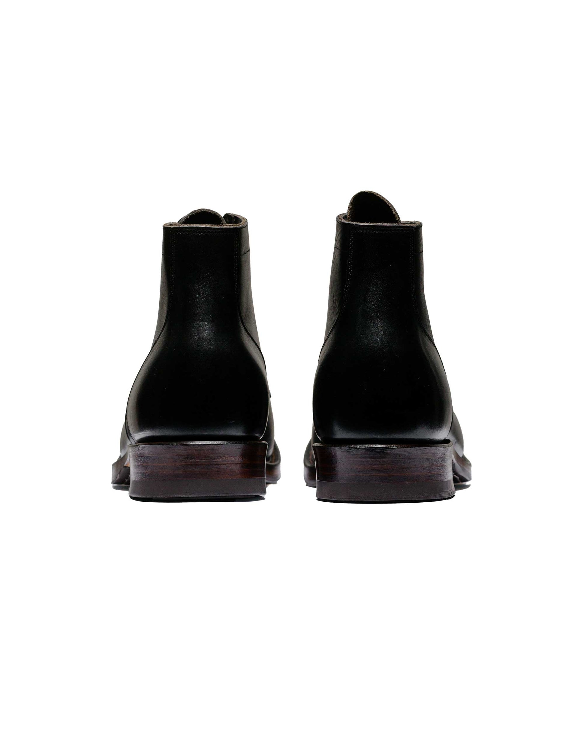 lost & found Viberg Viberg Service Boot 310 Black Wooly Chromexcel