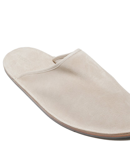 lost & found Viberg Viberg Slide Parchment Janus Calf Suede