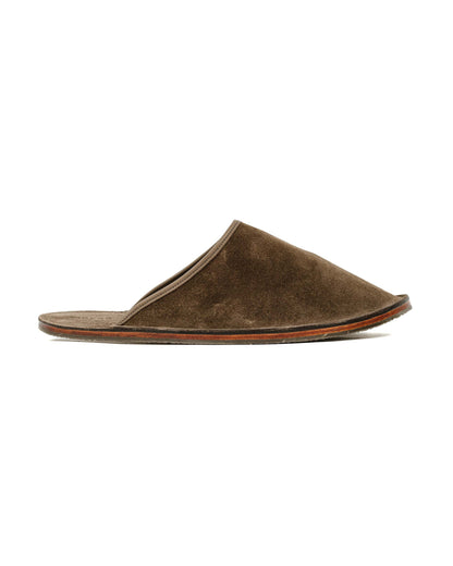 lost & found Viberg Viberg Slide Thyme Janus Calf Suede