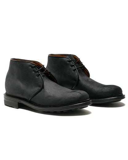 lost & found Viberg Viberg Uplands Boot Black Waxy Commander