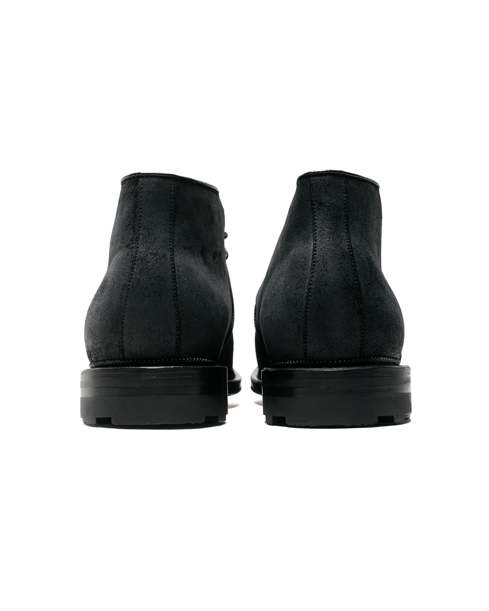 lost & found Viberg Viberg Uplands Boot Black Waxy Commander