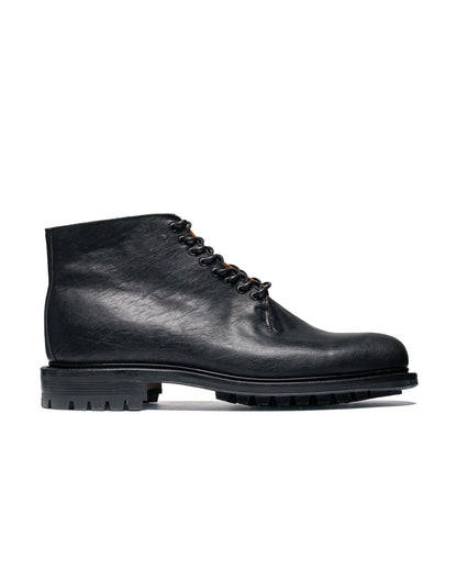 lost & found Viberg Viberg Wholecut Boot Nero Washed Kangaroo
