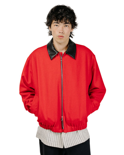 Wanze Harrington Jacket Wool Serge Black