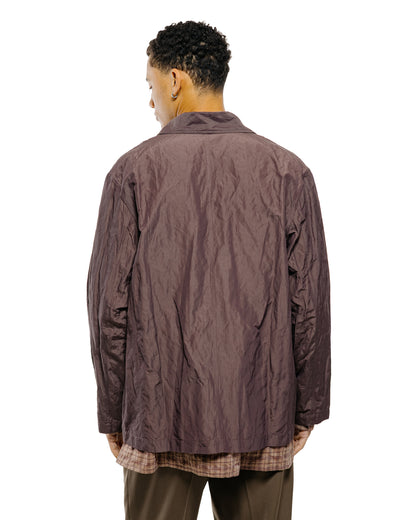 lost & found Wanze Wanze Box Jacket Cotton Nylon Metal Prune