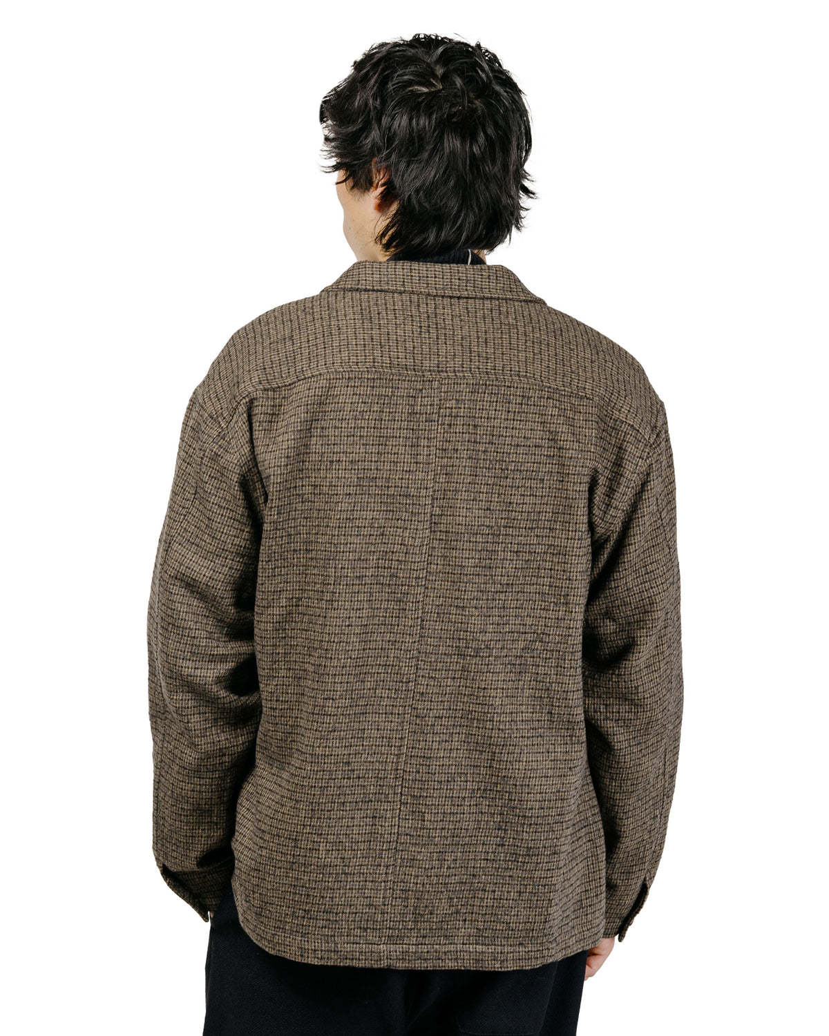 Wanze Chore Shirt Brushed Cotton Wool Plaid
