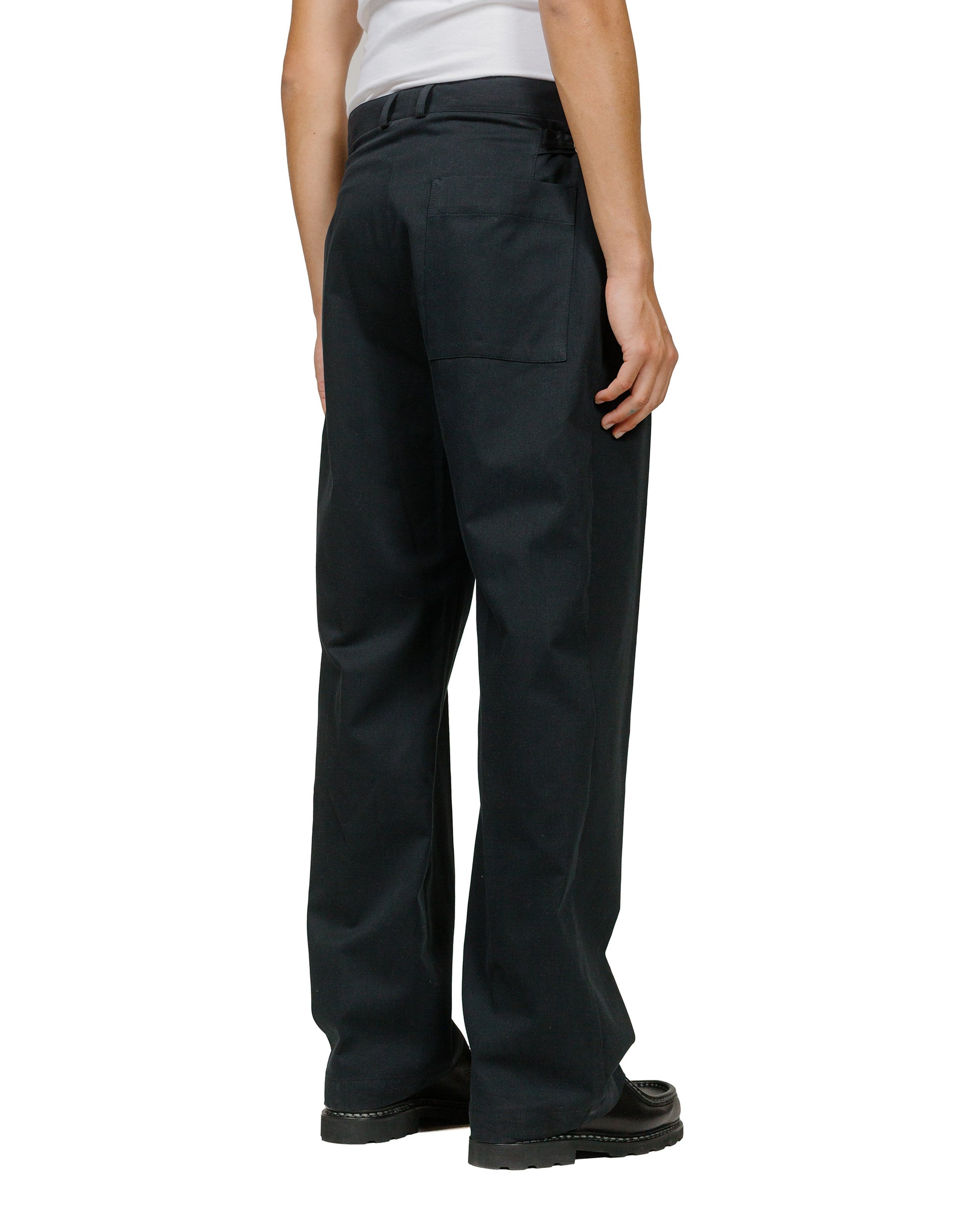 lost & found Wanze Wanze Cinch Trouser Cotton Twill Black