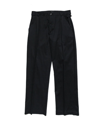 lost & found Wanze Wanze Cinch Trouser Cotton Twill Black