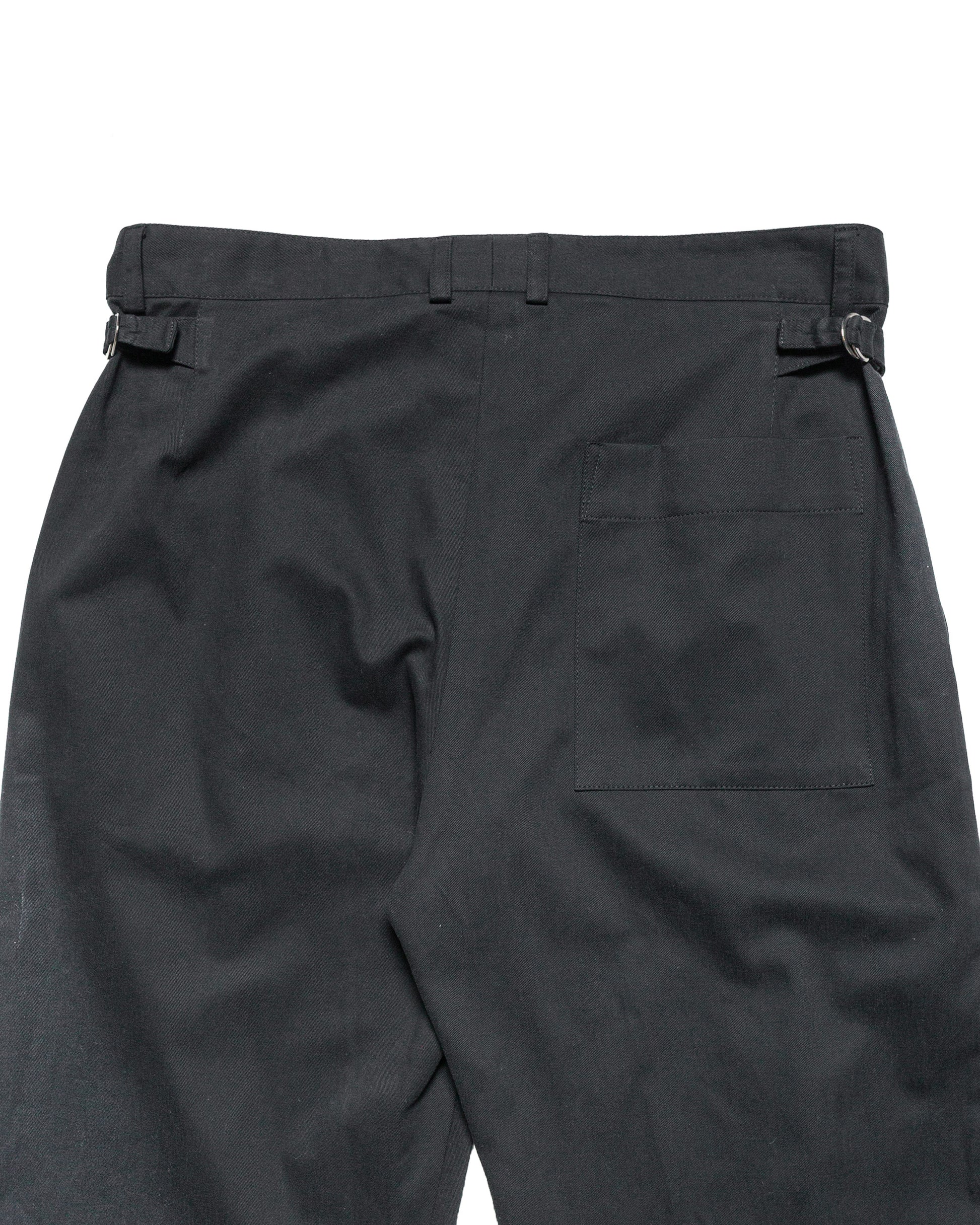 lost & found Wanze Wanze Cinch Trouser Cotton Twill Black