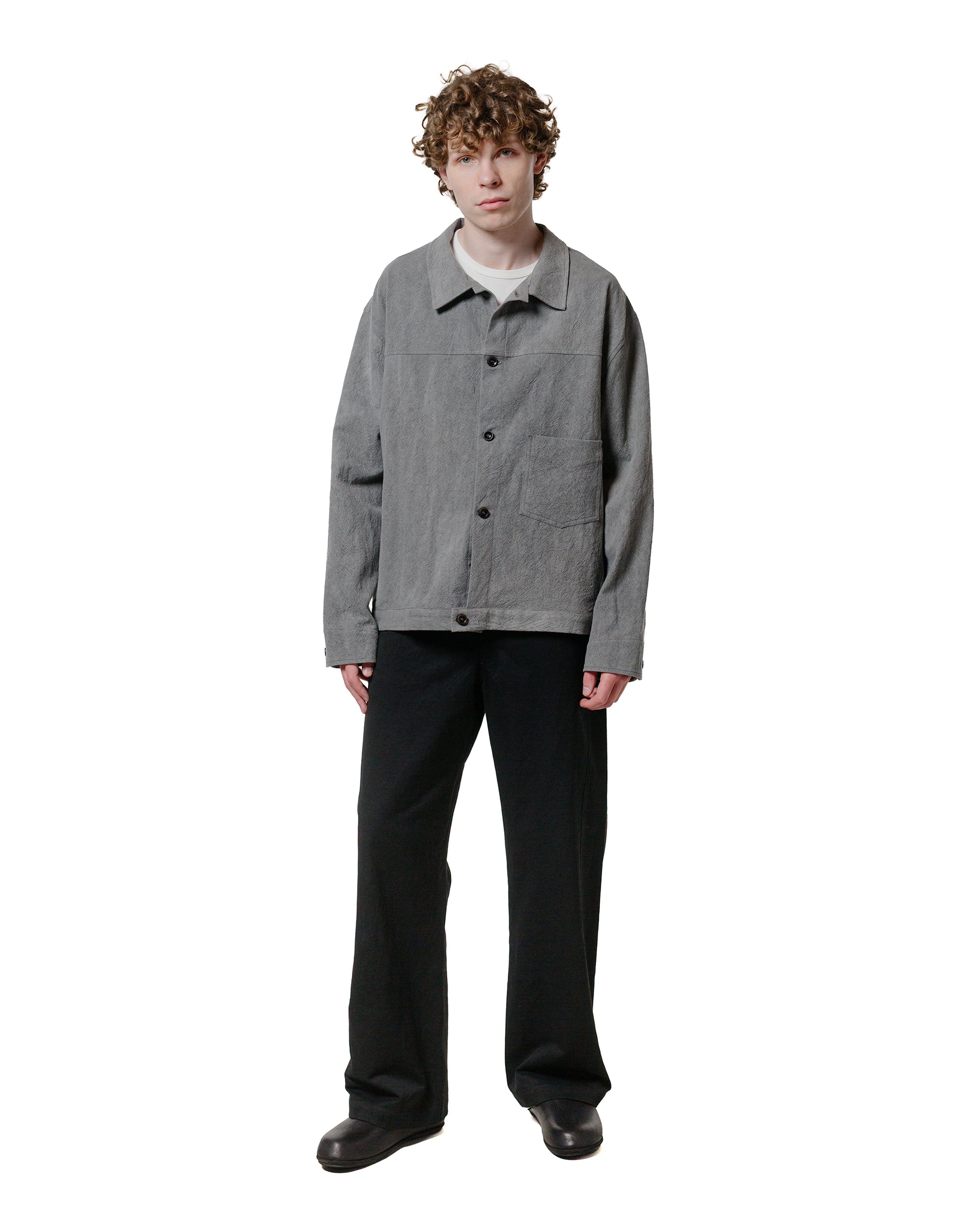 lost & found Wanze Wanze Darted Straight Leg Pant Washed Cotton Black