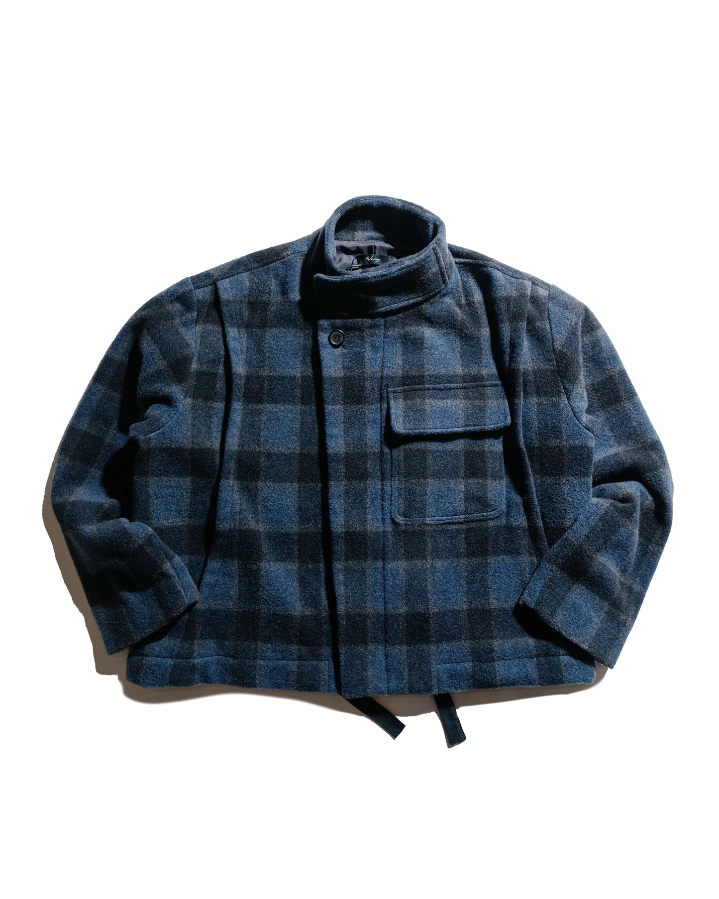 lost & found Wanze Wanze Dispatch Jacket Brushed Wool Plaid
