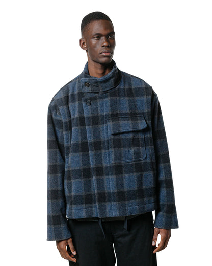 lost & found Wanze Wanze Dispatch Jacket Brushed Wool Plaid