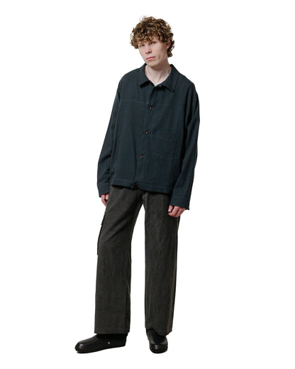 lost & found Wanze Wanze Easy Pant Cotton Linen Ramie Dark Charcoal