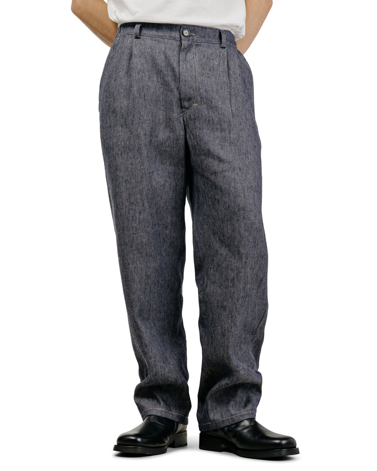 Wanze Easy Trouser Linen Cotton Denim