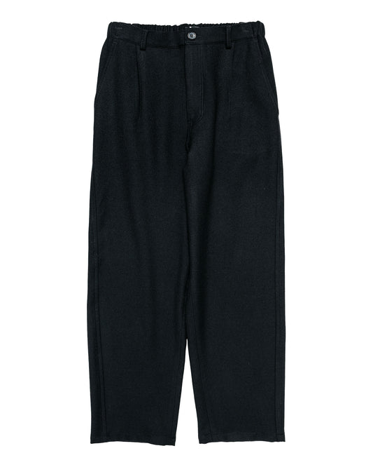Wanze Easy Trouser Wool Serge Black