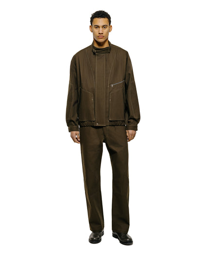 lost & found Wanze Wanze Flight Jacket Cotton Twill Army Green