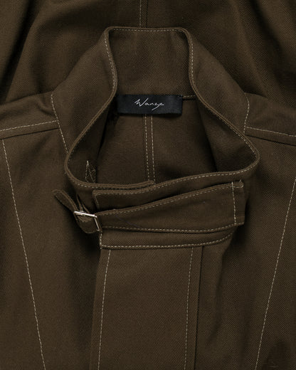 lost & found Wanze Wanze Flight Jacket Cotton Twill Army Green