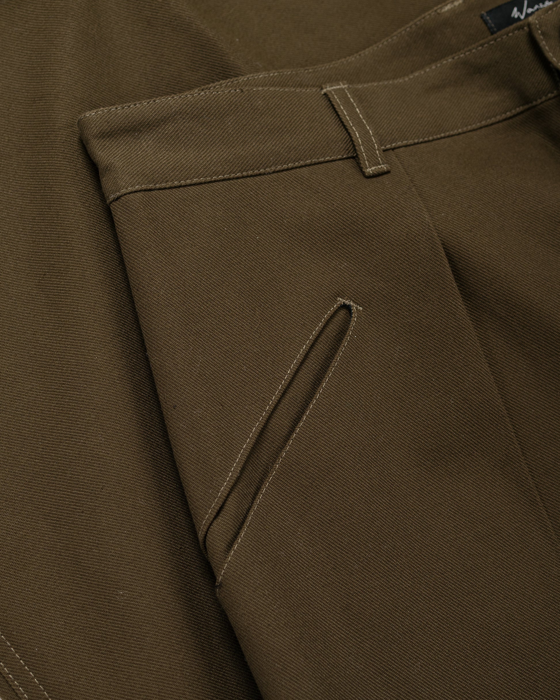 lost & found Wanze Wanze Flight Pant Cotton Twill Army Green