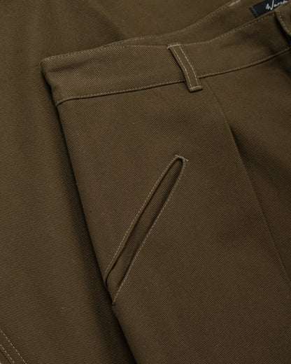 lost & found Wanze Wanze Flight Pant Cotton Twill Army Green