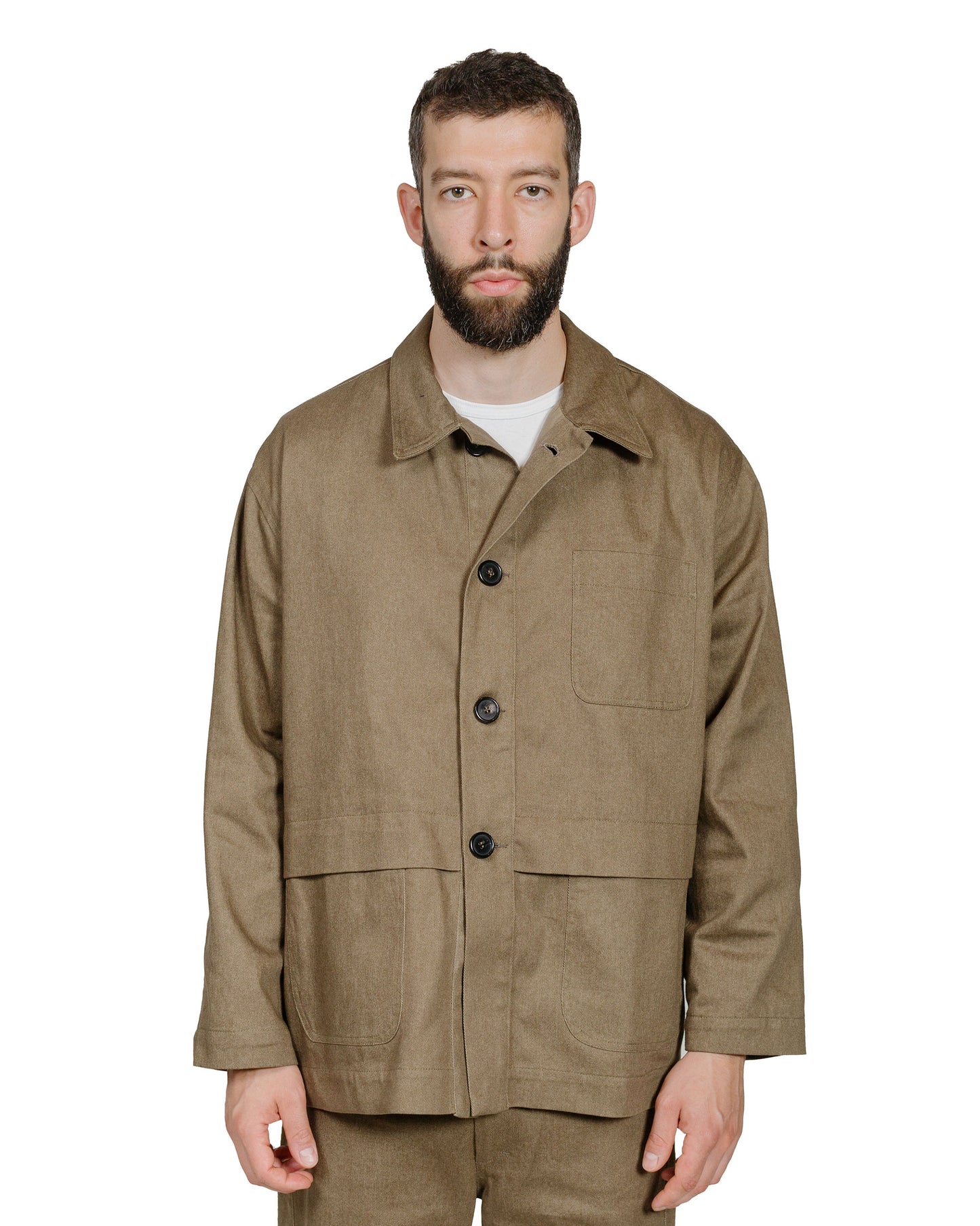 lost & found Wanze Wanze Forestiere Jacket Cotton Twill Oak