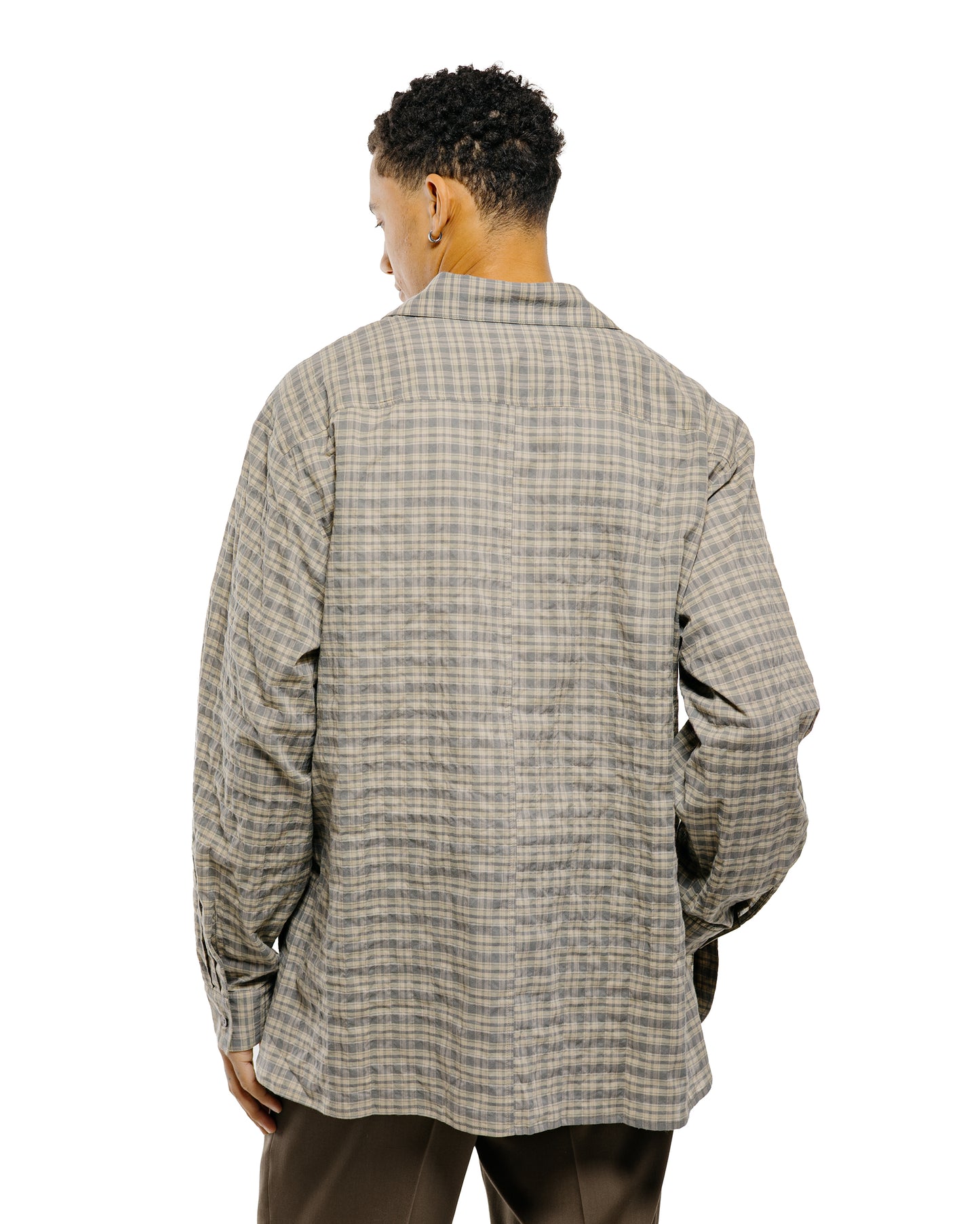 lost & found Wanze Wanze Skipper Shirt Organic Cotton Moss