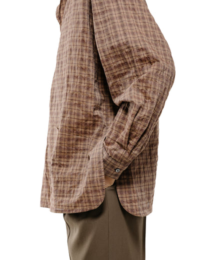 lost & found Wanze Wanze Skipper Shirt Organic Cotton Umber