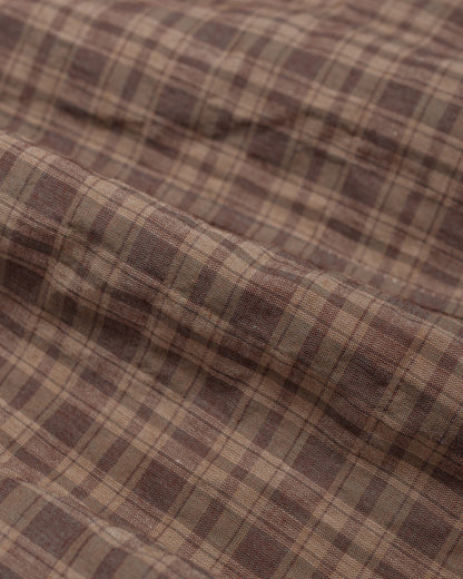 lost & found Wanze Wanze Skipper Shirt Organic Cotton Umber