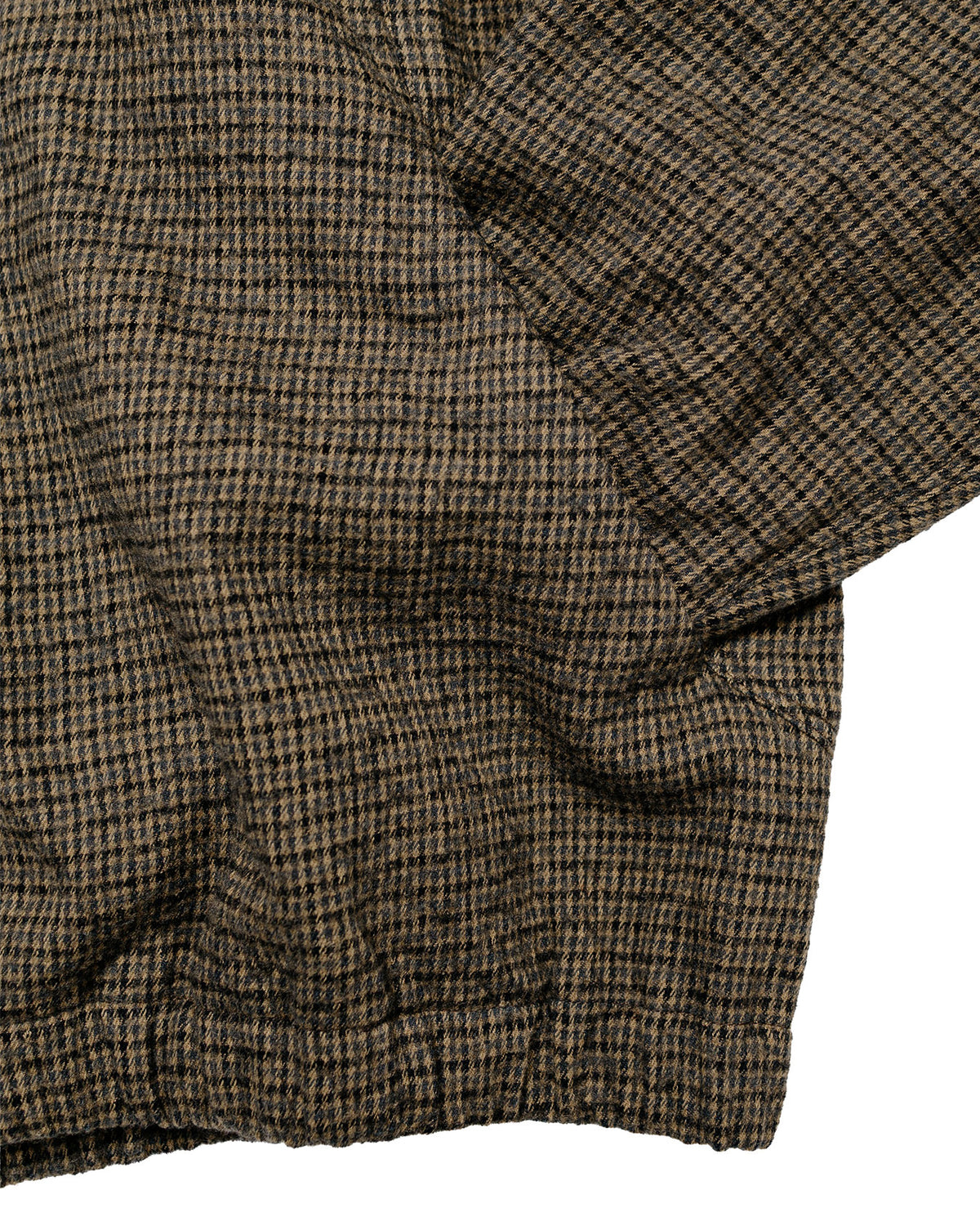 Wanze Track Jacket Brushed Cotton Wool Plaid
