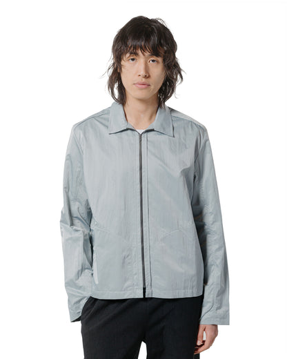 lost & found Wanze Wanze Zip Blouson Nylon Poly Silver Blue