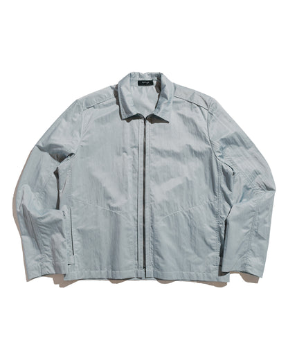 lost & found Wanze Wanze Zip Blouson Nylon Poly Silver Blue