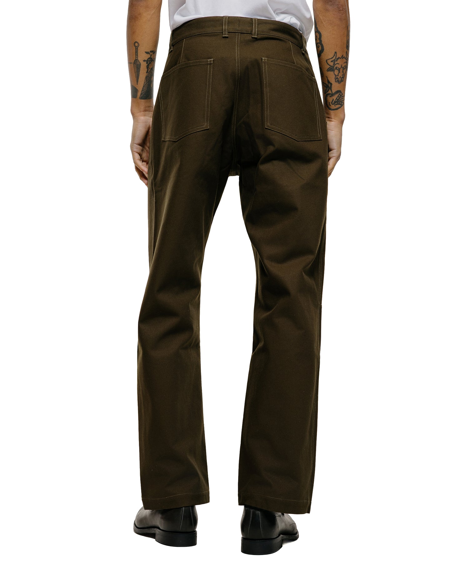 lost & found Wanze Wanze Flight Pant Cotton Twill Army Green