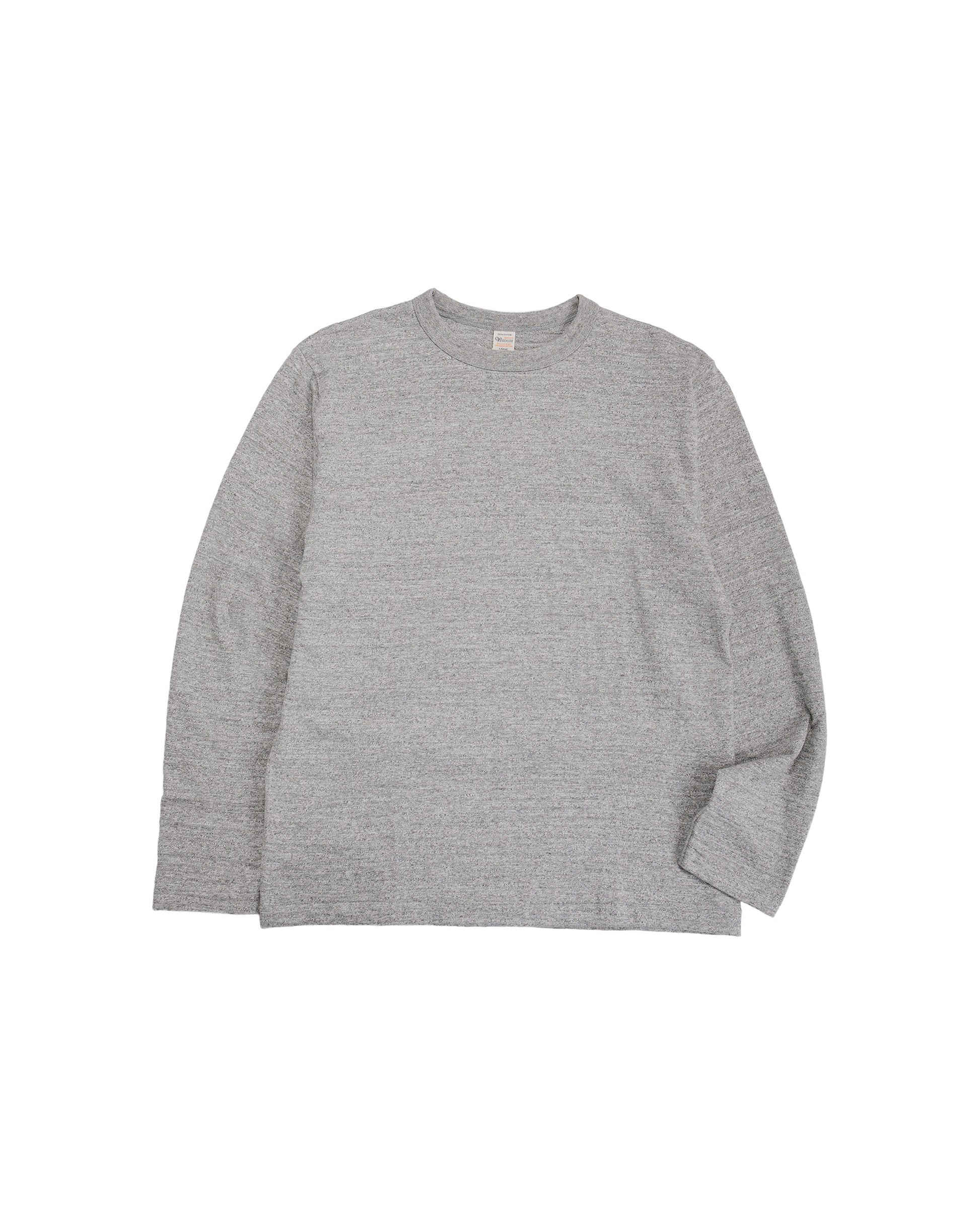 lost & found Warehouse Warehouse Lot. 5906 Long Sleeve Crew Neck T-Shirt Heather Gray
