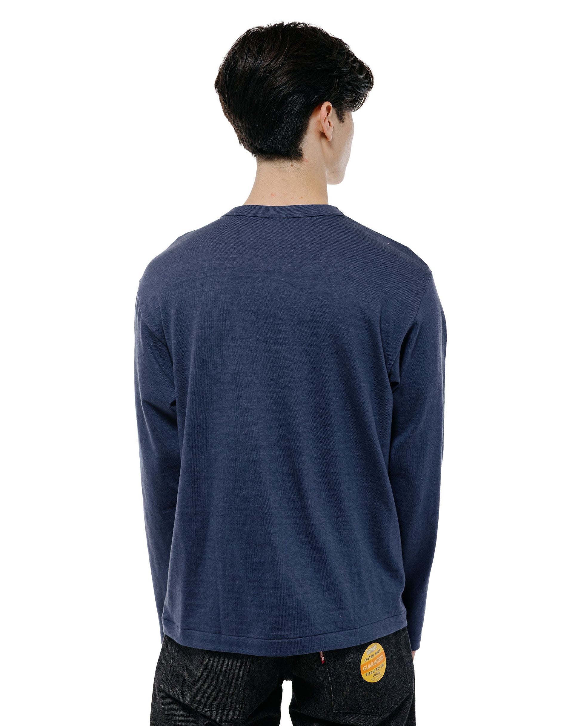 lost & found Warehouse Warehouse Lot. 5906 Long Sleeve Crew Neck T-Shirt Navy