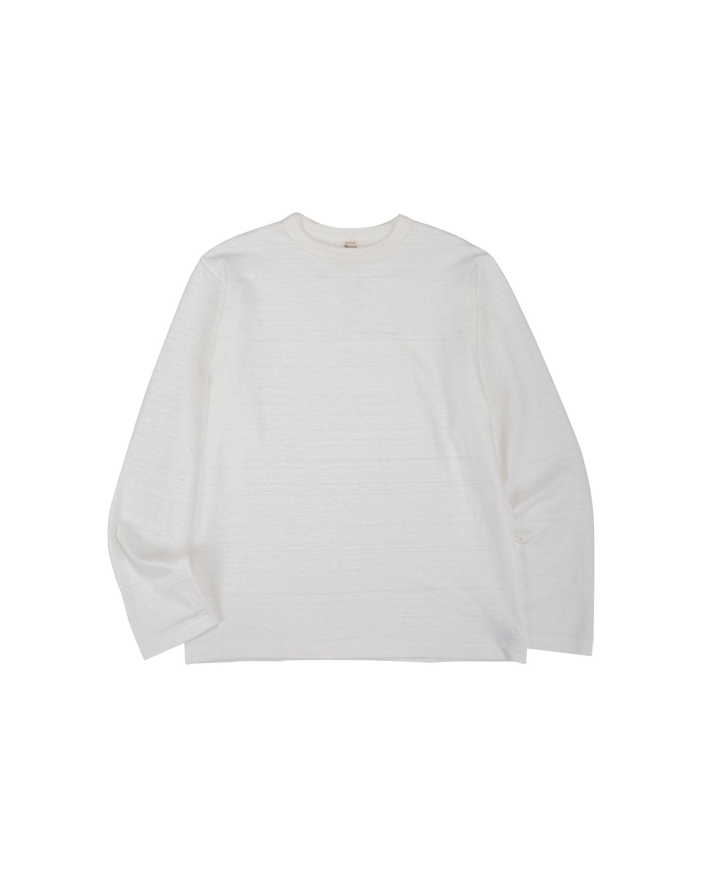lost & found Warehouse Warehouse Lot. 5906 Long Sleeve Crew Neck T-Shirt Off White