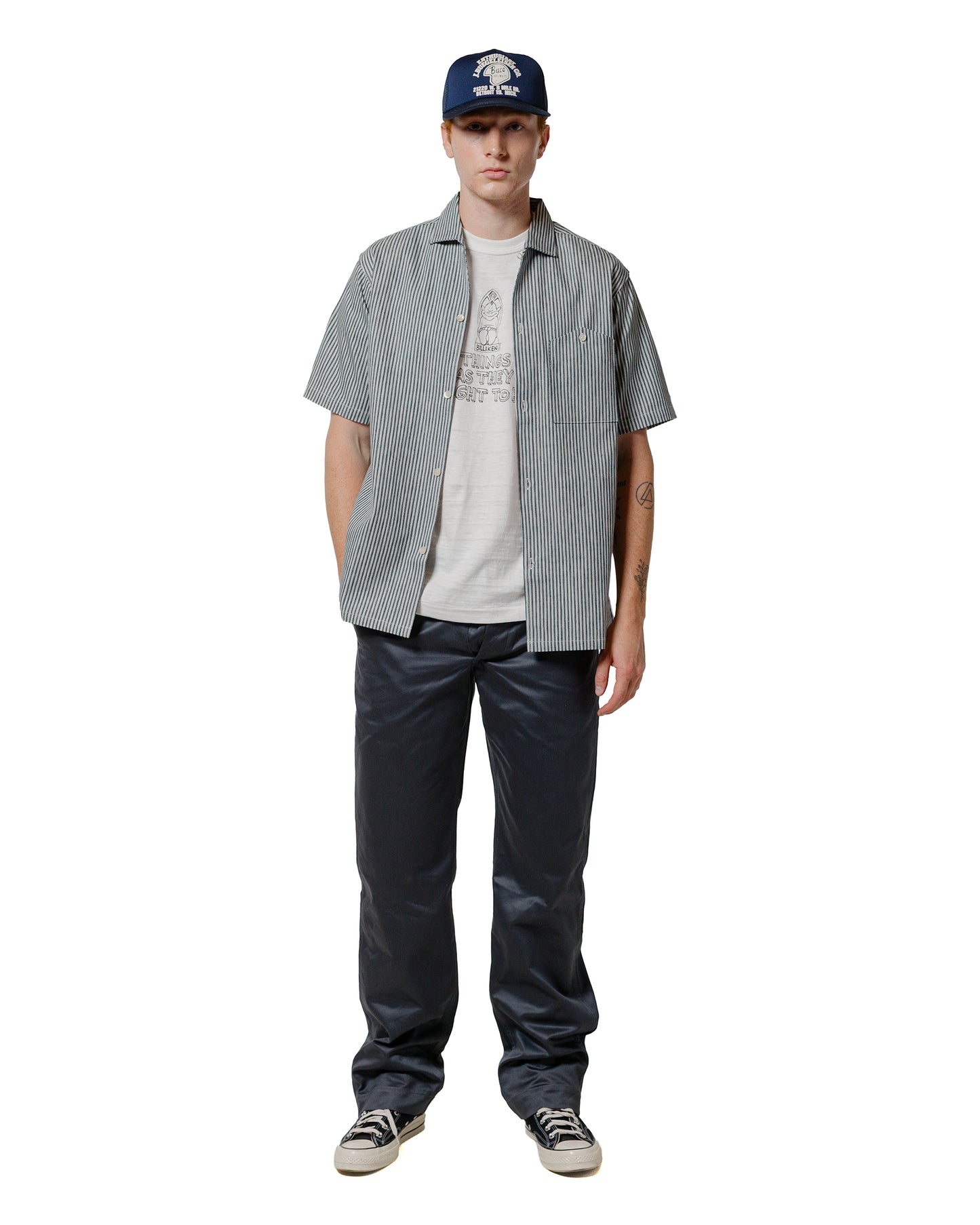 lost & found Warehouse Warehouse Lot. 1082 Chinoes Blue Grey